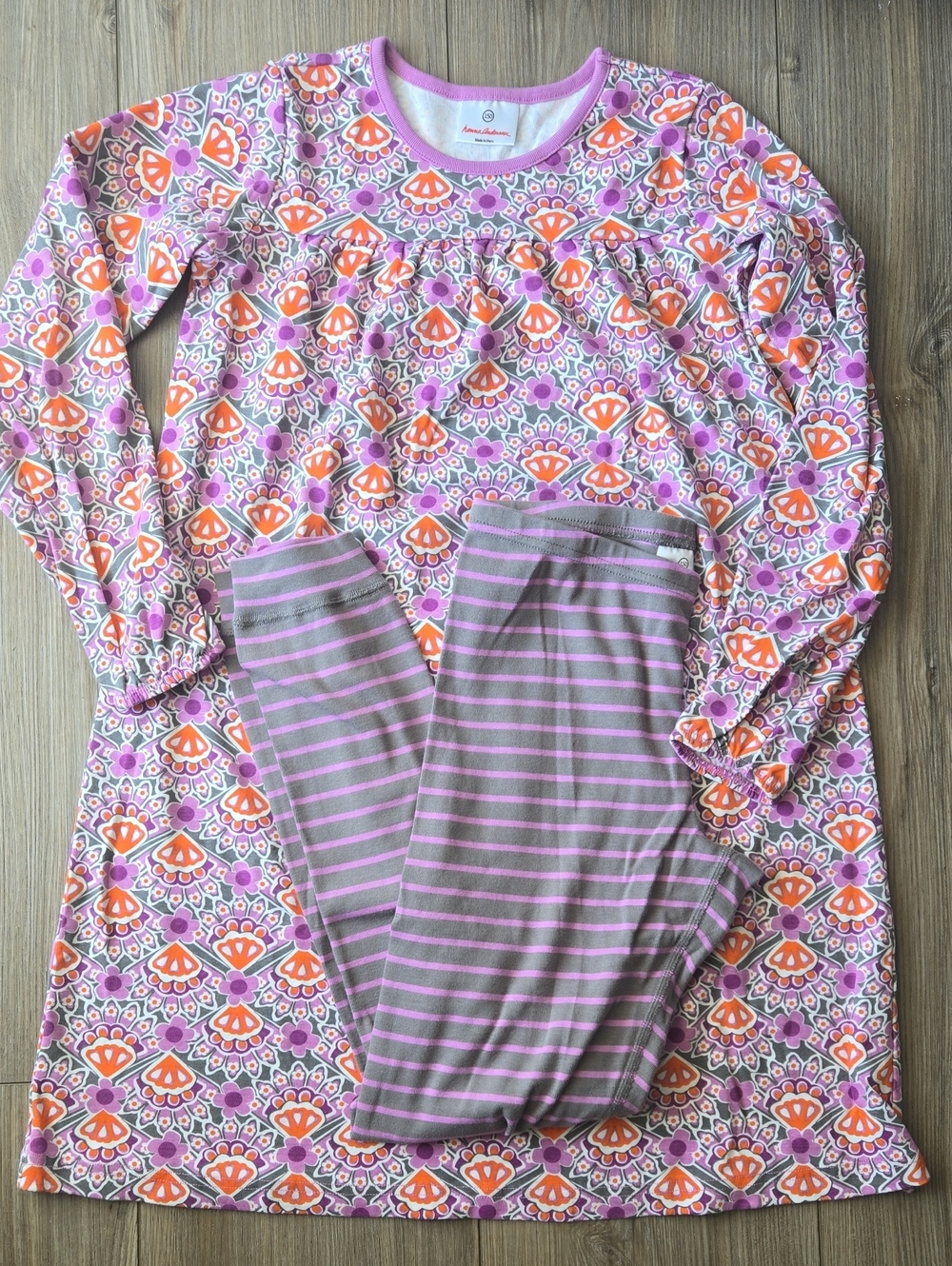 Hanna Andersson Dress And Leggings Set